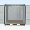 8ft One Trip Shipping Container Green (RAL 6007)