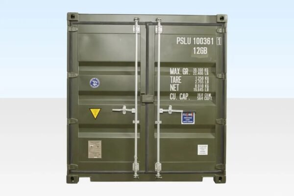 3-54.jpg 10ft x 8ft Shipping Container (One Trip) Green (RAL 6007)