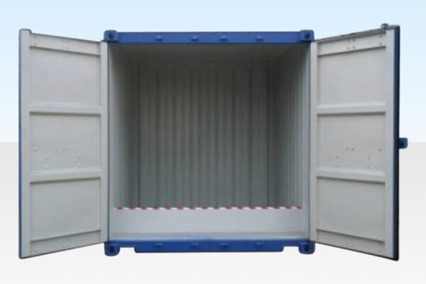 10Ft X 8Ft Shipping Container (One trip) – Blue
