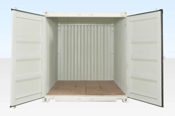 4-31.jpg 10ft x 8ft Shipping Container (One Trip) White (RAL 9003)